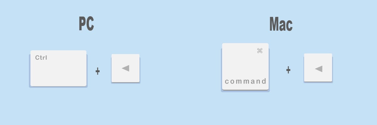 Combinaciones de teclas más útiles para Google Chrome: Desplazarse en las búsquedas