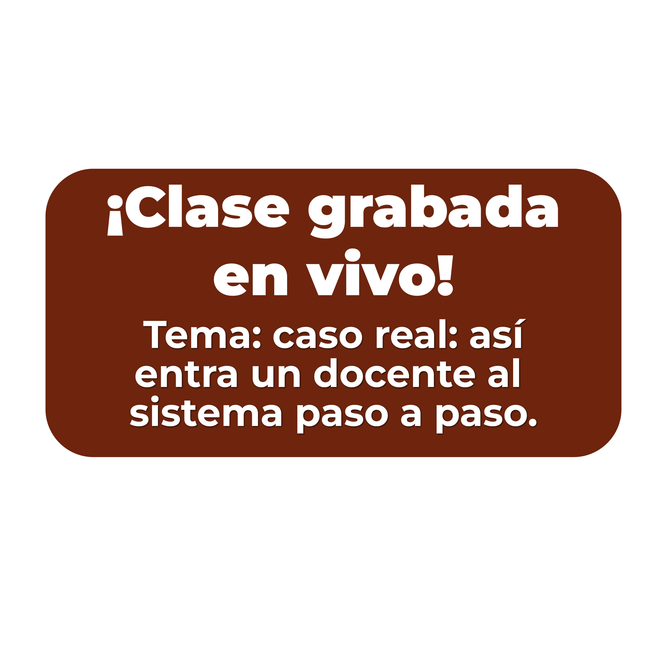 clase 2 docente abierto